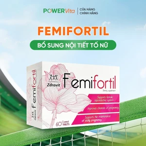 Femifortil Viên Uống Bổ Trứng, Vitamin tổng hợp cho Nữ hộp 60 viên - nhập khẩu chính hãng