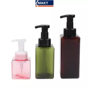 MAKY Xà Phòng Despenser Bơm Bọt Di Động Chai 250 / 450 / 650ml Bằng Tay Ấn Xà Phòng Tạo Bọt Mousses Gel Tắm Lỏng Đóng Chai Phòng Tắm VN