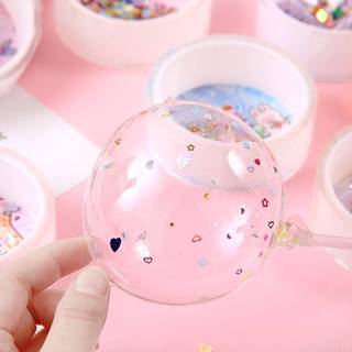 YOWEI Băng Nano Đa Năng Có Ống Hút Hạt Cho Thủ Công DIY Trẻ Em Pinch Đồ Chơi Làm Thổi Bong Bóng Stiy Traceless Nano Tape VN
