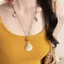 Vòng cổ sao biển IFANSIN, Vòng cổ đính cườm vỏ Bohemian, Vỏ sao biển màu vàng thời trang Dây sáp Chuỗi xương đòn Đi biển Kỳ nghỉ