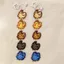 Star Dew Grain Story Chick and Bean Hoàn thiện Bộ năm mảnh Móc khóa Mặt dây chuyền Loại dài 6.22