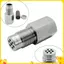 M18 * 1.5 O2 Cảm biến oxy Miếng đệm CEL Eliminator, Đèn động cơ Che, Trình mô phỏng xúc tác Mini, Bộ chuyển đổi bằng thép không gỉ 304