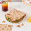 50 Cái Hoạt Hình Dễ Thương Giấy Sáp Vuông Sandwiches Burgers Khoai Tây Chiên Bọc Túi Giấy Wd Giấy Nướng Thực Phẩm Túi Đựng VN