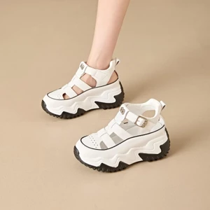Giày Thể Thao Nữ Đế Dày Thoáng Khí Mùa Hè - Giày Sneaker Nữ Phối Lưới Cao Cấp Siêu Nhẹ Tăng Chiều Cao ✨Bubblu30.vn✨