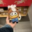 Túi móc khóa Minions chính hãng phổ thông dễ thương