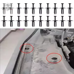Kẹp giữ Nylon cho BMW 3 5 7 Series Ốp lưng và vòm bánh xe cửa 20 chiếc