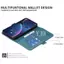 Ốp Lưng Cho Realme 16T Phong Cách Mới Màu Sắc Cổ Điển Khe Cắm Thẻ Da Chống Rơi Vỏ Điện Thoại