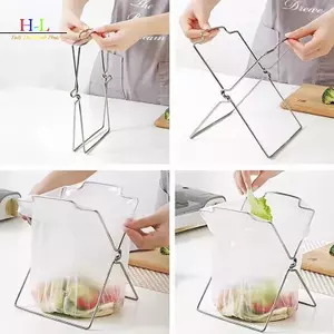 HL Ngoài Trời Hộ Gia Đình Rác Ra Có Thể Gập Lại Nhà Bếp Mảnh Vỡ Lưu Trữ Ra Đa Năng Nhà Bếp Tươi Giữ Túi LMWU