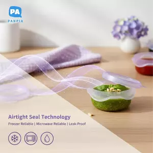 Hộp Nước Sốt Nhựa Mini Có Nắp 1 4 Hộp Đựng Thực Phẩm Chống Rò Rỉ Tròn Di Động Để Nhúng Salad Bento Du Lịch Sử Dụng VN