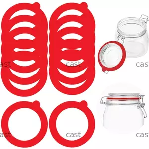 CAST Jar Gioăng Chống Rò Rỉ Lọ Thay Thế Vòng Đệm Cao Su Niêm Phong Cao Su Niêm Phong Nhẫn