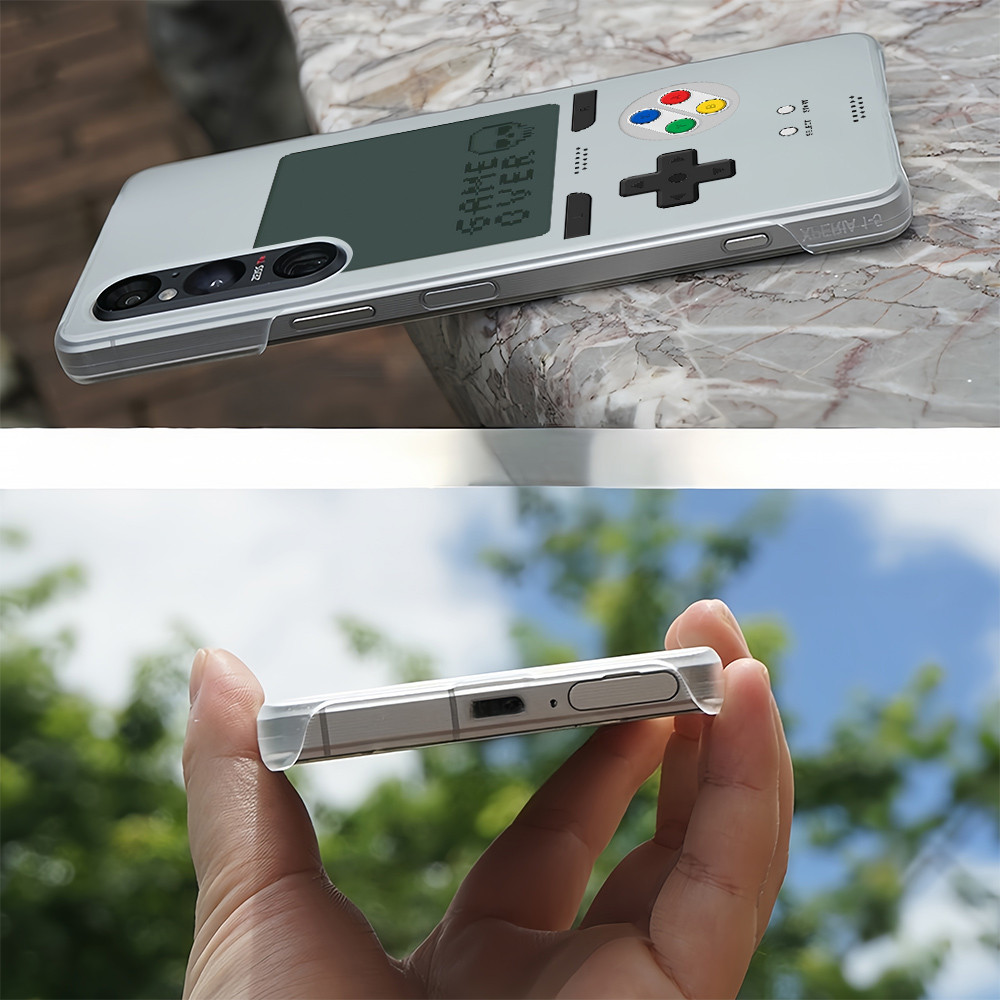 Dành Cho Sony Xperia 1 II, Xperia 1 III IV V Xperia 5 II, Xperia 5 III, Xperia 10 II III V "Máy Chơi Game" Vỏ Điện Thoại Mỏng Cứng / Half-wrap Micro Matte Sony Cover
