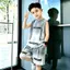 Bộ đồ thể thao đẹp trai thời trang không tay mỏng phong cách mới mùa hè