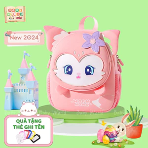 Balo thỏ thời trang và dễ thương cho bé mầm non - mẫu giáo(1-5 tuổi) - chất liệu cao cấp