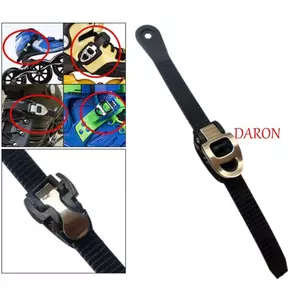 Dây đeo giày trượt ván DARON, Khóa giày trượt patin chuyên nghiệp có thể điều chỉnh, Dễ dàng cài đặt Dây đeo cố định màu đen Thay thế một phần Giày trượt băng Khóa giày trượt băng nội tuyến