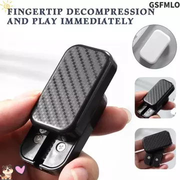 Đồ chơi giảm căng thẳng GSFMLO EDC, Giảm căng thẳng với đồ chơi đẩy ngón tay âm thanh, Con quay hồi chuyển đầu ngón tay từ tính phổ biến dành cho người lớn Đồ chơi giảm căng thẳng cho trẻ em'