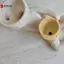 Chậu trồng cây lười cho người trồng đầu hoa bằng nhựa dễ thương nằm xuống hình Trang trí sân vườn tại nhà Quà tặng VN