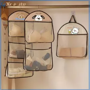 XOITU Dung Tích Lớn Túi Lưới Bảo Quản Túi Bảo Quản Rau Có Thể Tái Sử Dụng Túi Lưới Đồ Lót Sos Bảo Quản Nhà Bếp Treo Túi Lưới VN