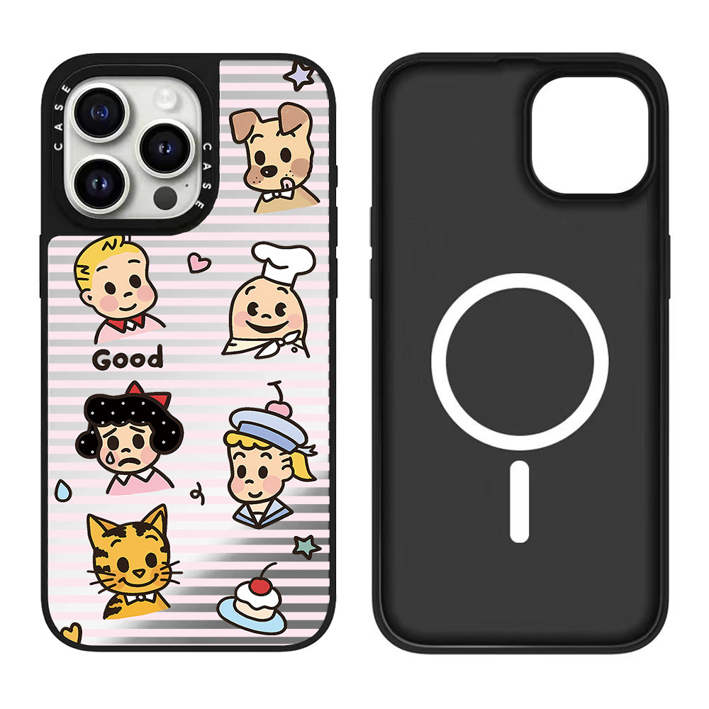 Ốp điện thoại iPhone họa tiết nhân vật hoạt hình phù hợp cho iPhone 17 Pro Max, iPhone 17, 16, 15, 14, iPhone 13, 12, 11, vỏ bảo vệ chống rơi 2C4F