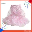 Đầm Thú Cưng Thắt Nơ 3D Hoa Kim Sa Lấp Lánh Trang Trí Lưới Thoáng Khí Pomeranian Chihuahua Chó Con Mèo Trang Phục Thú Cưng Váy Cưới Chó Nhỏ Dự Tiệc Đầm Công Chúa