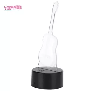 Đèn ngủ LED YOFFOR, Đèn ngủ công tắc cảm ứng đàn Guitar