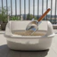 QEARY Cat Litter Scoop, Hình Mèo Treo Lỗ Hộp Mèo Muỗng, Lưới Thép Không Gỉ Bền Đẹp Thú Cưng Xẻng Rác Nhà