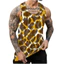 Da Báo Nhanh Khô Nam Tank Top, Phòng Tập Gym Mùa Hè Bông Tai Kẹp Vest, Thoáng Khí Mềm Y2K Dạo Phố Áo Tee Không Tay