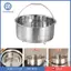 Veggie Hấp Giỏ Lọc Hấp Chèn Cho Bánh Bao Bánh Bao Gà 20x9.5cm