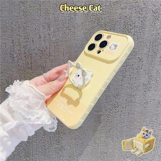Ốp điện thoại có đế nhẫn hình Kitty màu tím cho iPhone 12 11 13 14 15 Plus 16 17 Pro Max 17 Air