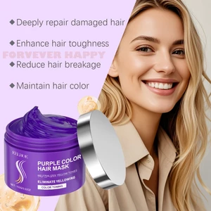 Sửa chữa mặt nạ tóc mịn cho tóc hư tổn Frizzy - Bảo vệ nam nữ
