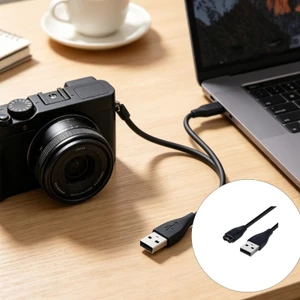 Cáp sạc đồng hồ màu đen Treeling 1m USB-A Dây sạc thay thế cho người dùng đồng hồ thông minh cần dây dự phòng