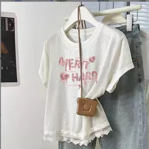 Thiết kế Sense Siêu nhẹ Phù hợp với khâu ren ngắn tay dáng ôm hơn một chút trong suốt