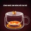 Nồi Điện Đa Năng 1.8L Lòng Men Sứ Ceramic Nấu Mì Hấp Luộc Chiên Xào Lẩu Mini Tiện Lợi Sinh Viên