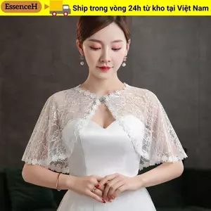 ESSENCEH Khăn choàng cô dâu nữ Quấn cô dâu Áo mềm Phụ kiện đám cưới Khăn choàng cô dâu đám cưới