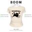 BOOM Áo Baby Tee Nữ Cotton Ôm Body-Áo Thun Ngắn Tay Y2K In Hình PhongCách Mùa Hè, Cổ Tròn Hàng Đầucách hàn quốc phong629