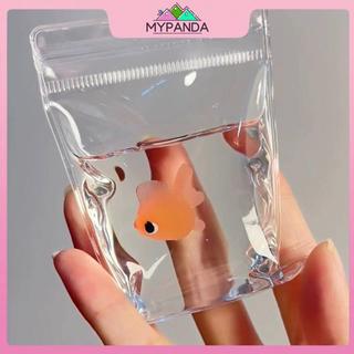 MYPANDA Sáng Tạo Mới Lạ Trong Suốt Kawaii Nhỏ Cá Vàng Túi Bóp Pinch Đồ Chơi Cá Hề Người Lớn Đồ Chơi Giảm Căng Thẳng Trẻ Em Quà Tặng.