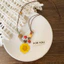 Vòng cổ áo len dài hoa cúc phong cách dân tộc cổ điển Gesanghua dành cho nữ