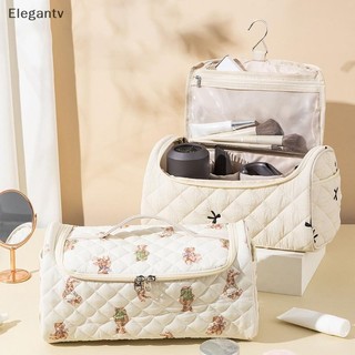 EGN Quilted Du Lịch Dành Cho Airwrap Cotton Dụng Cụ Tóc Túi Du Lịch Có Thể Treo Túi Bảo Quản Có Móc N