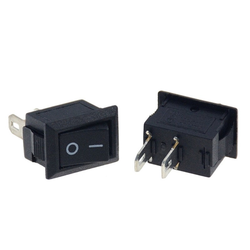POP 15 Chiếc Công Tắc Chuyển Đổi Mạnh 2 Pin 2 Vị Trí Thuyền Thiết Kế Công Tắc Nguồn Rocker