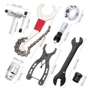 Bộ Dụng Cụ Sửa Xe Đạp Gọn Gàng - Cắt Xích, Gỡ Giá Đỡ, Kéo Cờ - Giải Nguy Đường Đi