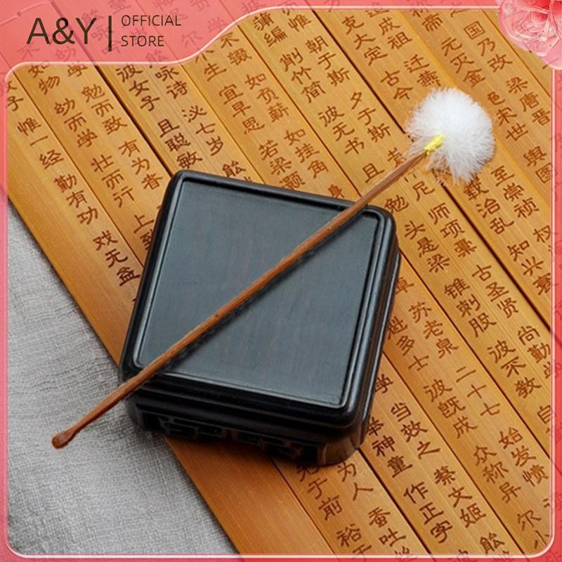 Dụng cụ lấy tai bằng tre A & Y Dụng cụ đánh bóng tay cầm tre tròn Dụng cụ làm sạch tai.