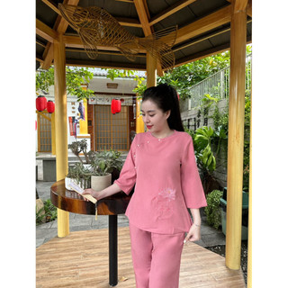 Cát tường lụa ngọc trẻ trung, kate lụa thời trang nữ