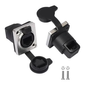Niki Chống Nước RJ45 Bảng Điều Khiển Gắn Mạng Adapter Loại D Công Cụ Mạng Máy Tính