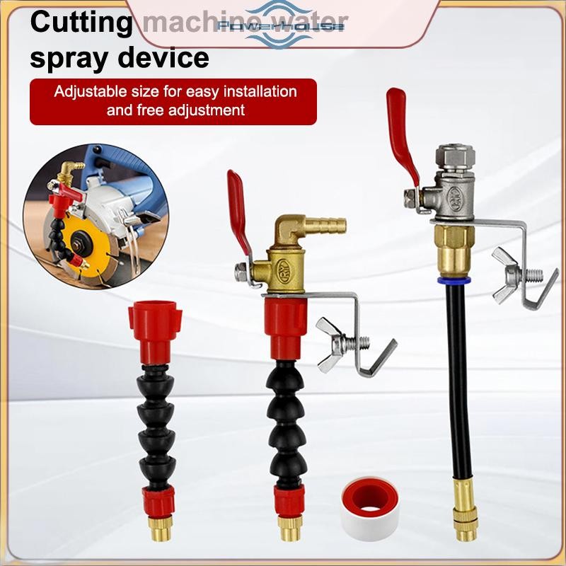 POWER Dust Remover Water er System Vòi phun nước làm mát phun sương cho máy cắt gạch lát Máy mài góc.