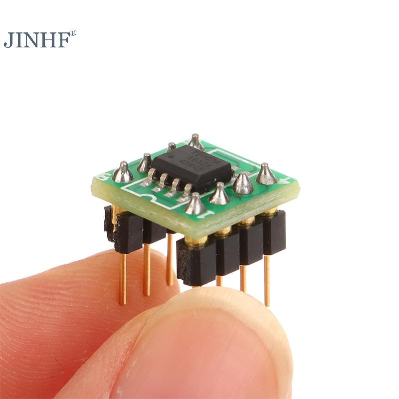 JINHF OPA1612AIDR OPA1612A Bộ khuếch đại hoạt động âm thanh Chip SOP8 sang DIP8 OPA2604 U Dual Amp HOT