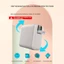 EDIWANY Silicone, Màu Trơn Bảo Vệ Mềm, Di Động Chống Bụi Chống Sốc Mang Theo Cho Anker Zolo 140W Sạc Du Lịch