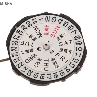 Misa SL25 / SL28 / SL68 Thay thế chuyển động đồng hồ thạch anh 3 tay song ngữ Lịch kép Phụ kiện sửa chữa đồng hồ cho thợ đồng hồ