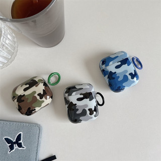 Ngụy trang cho AirPods 1 / 2 3 Pro Pro2 Pro3 Airpod4 Bộ tai nghe Vỏ bảo vệ Bluetooth không dây AirPods pro2 Pro3 3 4 Vỏ bảo vệ tai nghe