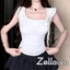 Áo thun nữ cổ tròn không tay màu trơn Slim Fit