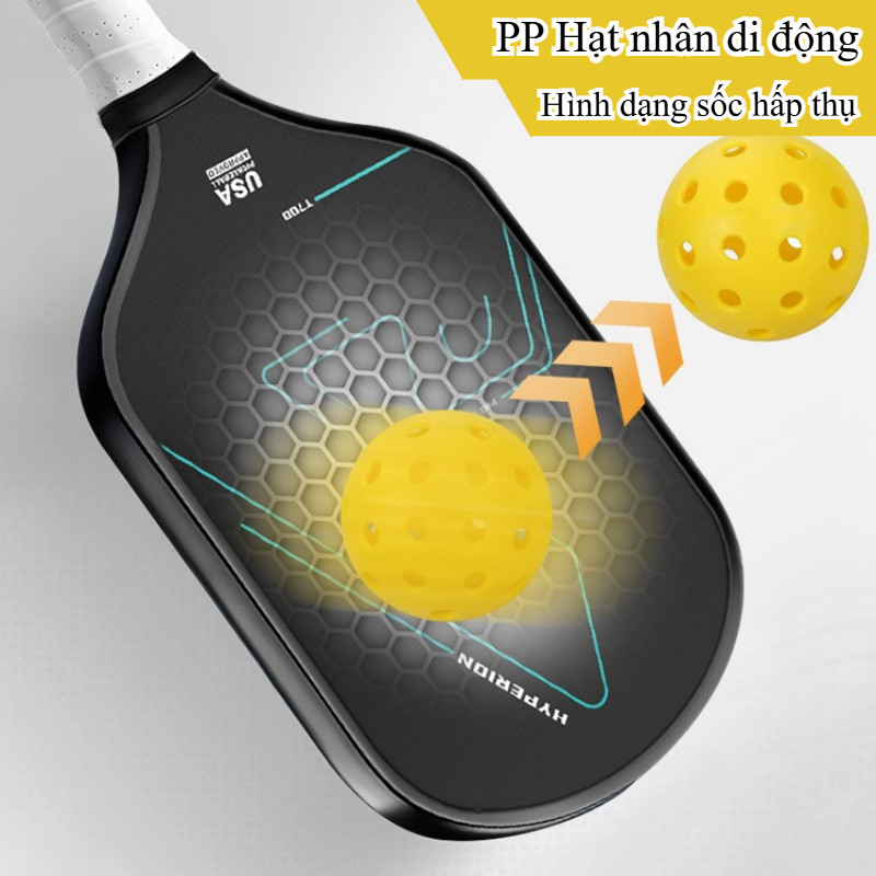 T700 sợi carbon pickball vợt, vải chà tất cả trong một vợt, mở rộng cuộc thi đặc biệt nhiều tùy chọn