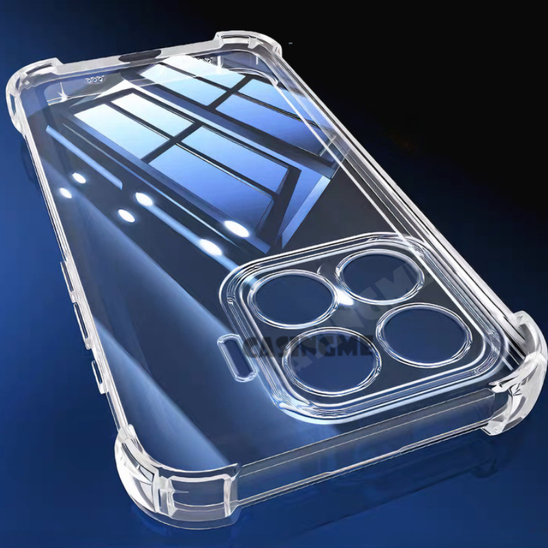 Xiaomi 17T 15TPro 2025 Túi Khí Trong Suốt Cho Xiaomi 15T 15T 15T 15 T T15 15TPro Xiaomi15T Pro 5G Ốp Điện Thoại Silicon Chống Sốc Trong Suốt Vỏ Bảo Vệ VivoY16